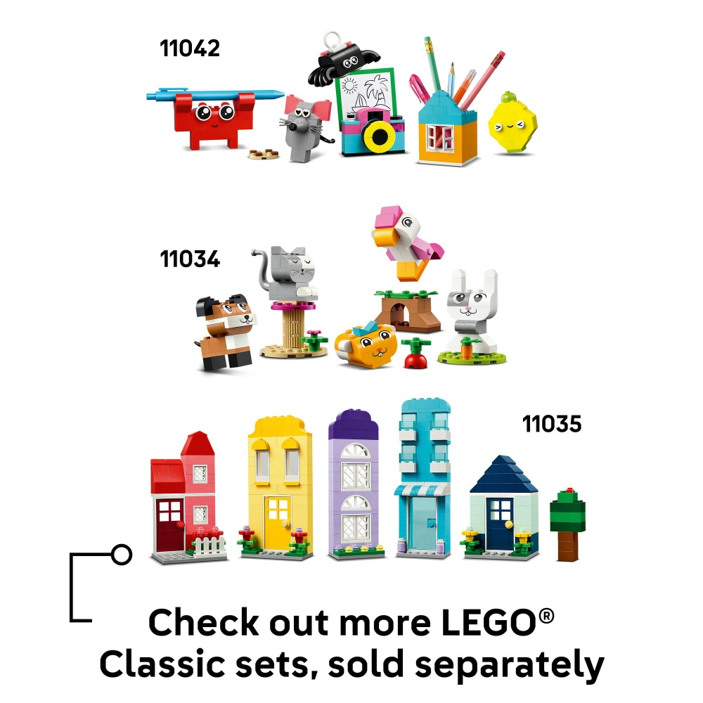 Конструктор LEGO Classic Творческие друзья с едой 11039