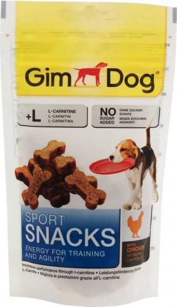 Витамины Gimpet  GimDog Sport Snaсks Курица 60 г