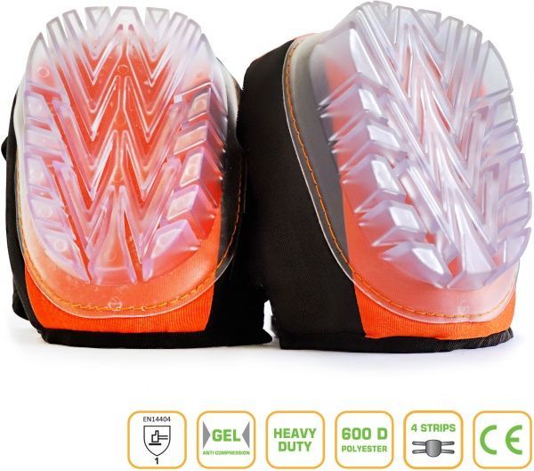 Наколінники гелеві для роботи в саду р. універсальний 600201004 помаранчевий