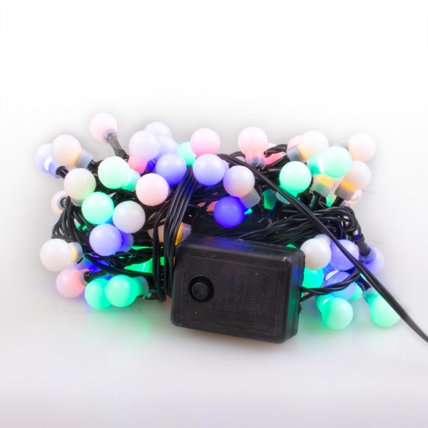 Декоративная гирлянда Джаз Лайт LD200-GM-BO встроенный светодиод (LED) 200 ламп 20 м 