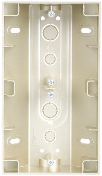 Коробка установочная Simon угловая двойная полиамид DPNR2/44