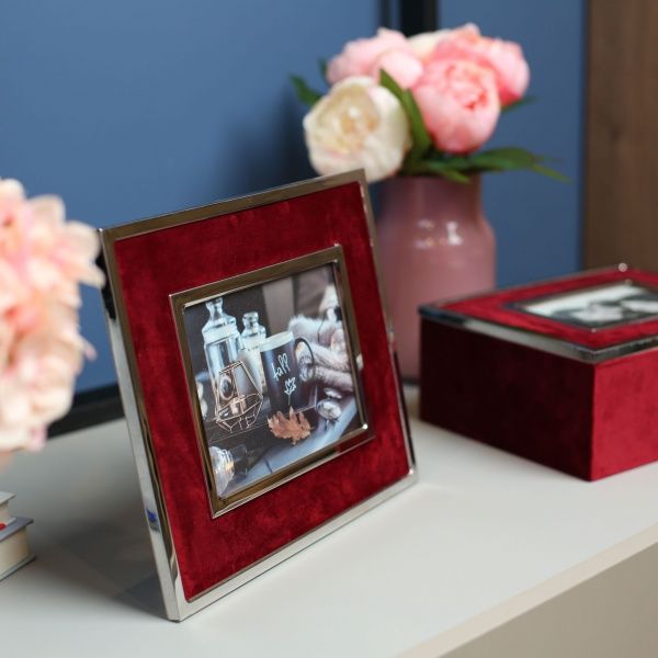 Рамка для фото 13х18 см червоний 