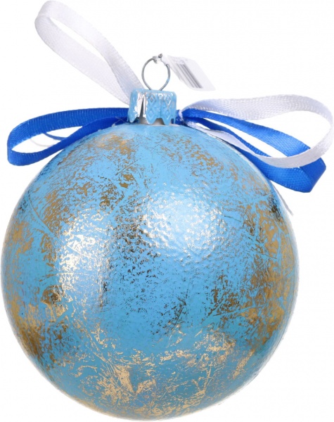 Шар новогодний Декупаж d 80 мм в ассортименте