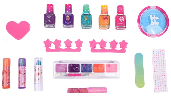 Набор детской декоративной косметики CREATE IT! Глиттер в кейсе