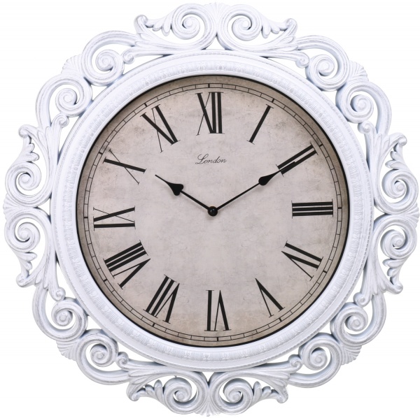 Часы настенные Ticker белый 61x62 см