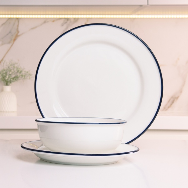 Тарелка десертная Классика 20.5 см MVM