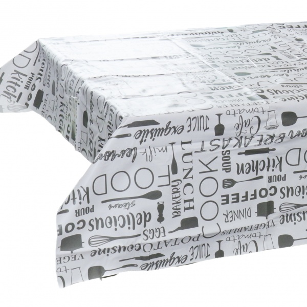Скатерть Cook 140x180 см белый с рисунком UP! (Underprice) 