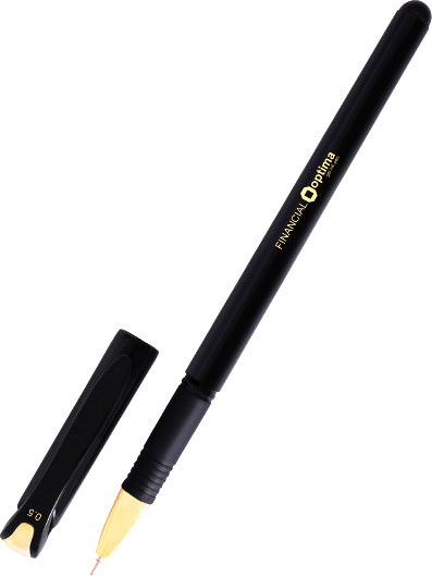 Ручка гелевая Optima finantial 0,5 мм 