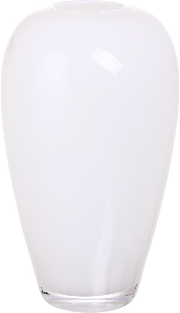 Ваза стеклянная Wrzesniak Glassworks Balloon 30 см белый 17-9293A