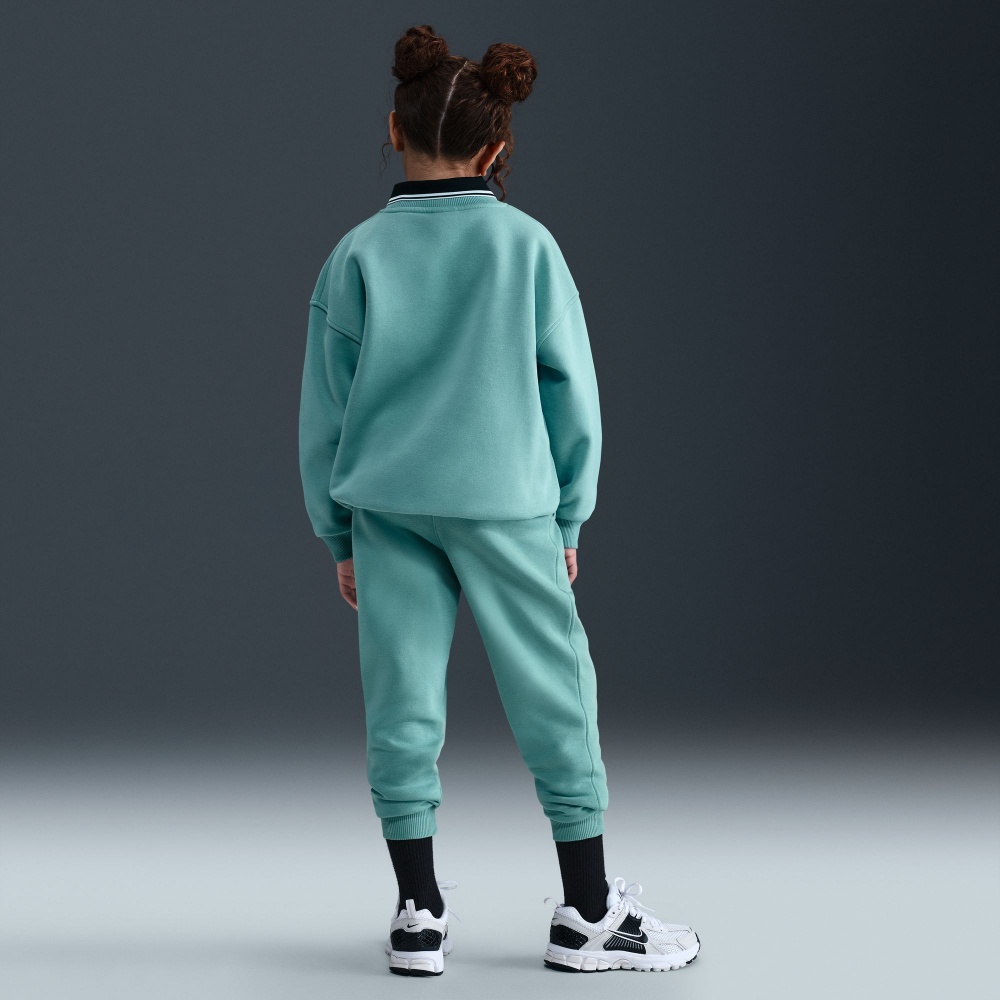 Свитшот Nike G NSW CLUB FLC OVRSZD CREW LBR FD2923-017 р.M зеленый