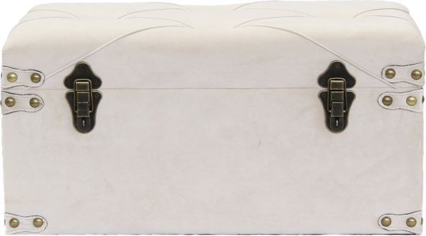 Скриня-пуф Art&Crafts Велюр 50х25х23 см сірий 