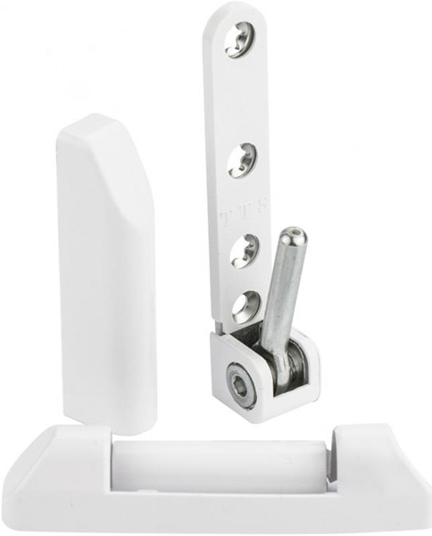 Петля для металопластикових вікон  нижня 70 мм білий