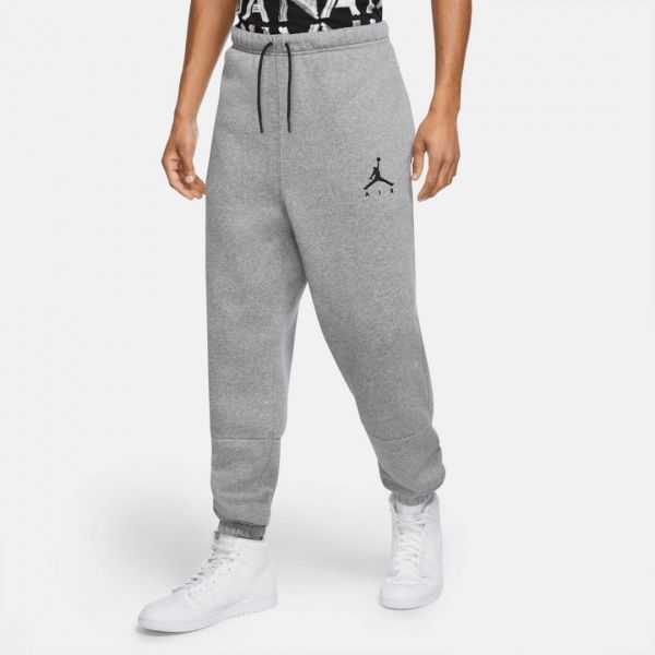 Штани Nike M J JUMPMAN AIR FLEECE PANT CK6694-091 р. L чорний
