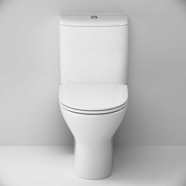Унитаз-компакт AM.PM безободковый FlashClean с сиденьем микролифт C80A8700SC Like