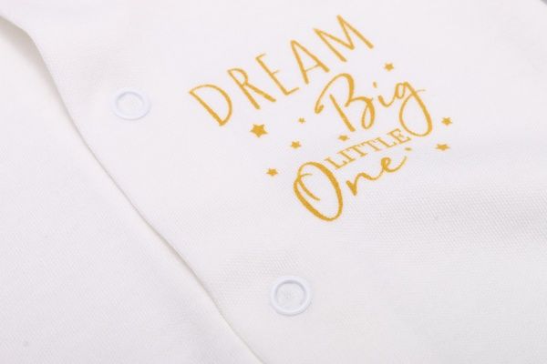 Комбинезон унисекс Bambinelli Dream Big Кмб301-2 р.80 молочный 