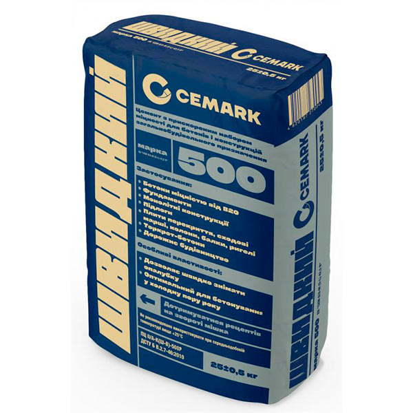 Цемент CEMARK ПЦ I-500 50 кг