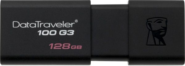 Флеш-пам'ять USB Kingston DataTraveler 100 G3 128 ГБ USB 3.0 (DT100G3/128GB) 
