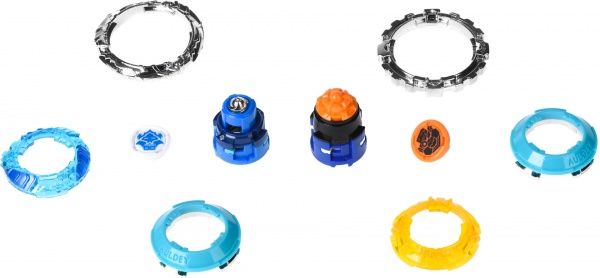 Юла Auldey Infinity Nado серия Сплит Shadow Shark и Delver Mec с устройством старта YW624602