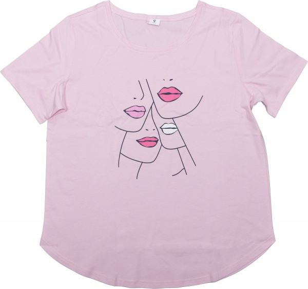 Комплект женский Роза р. 2XL светло-сиреневый 