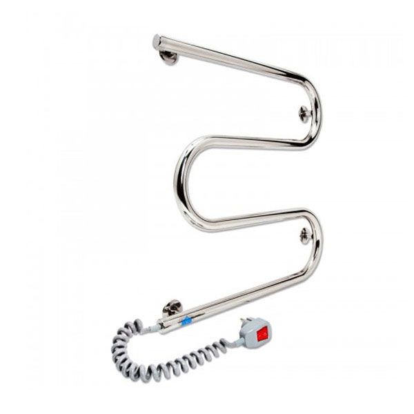 Рушникосушарка електрична Evro-Termo Моно 25 РС3 400x500 Ліве підключення