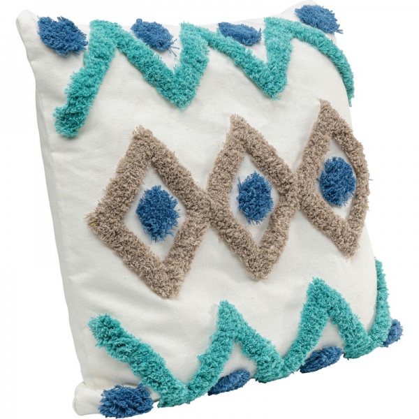 Подушка Цветные бриллианты 45x45см 45x45 см разноцветный KARE Design 