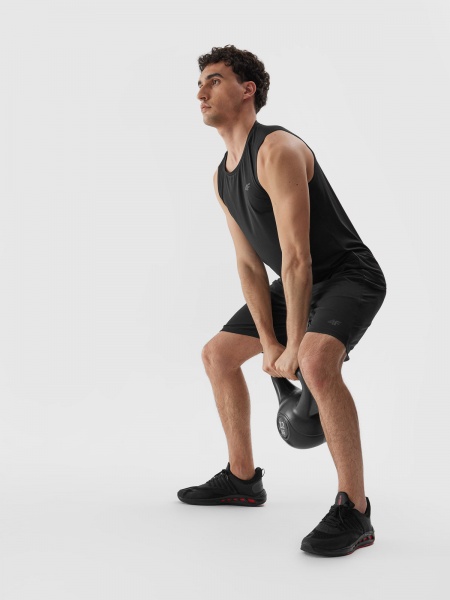 Майка 4F TSHIRT FNK M447 4FAW23TFTSM447-20S р.3XL чорний