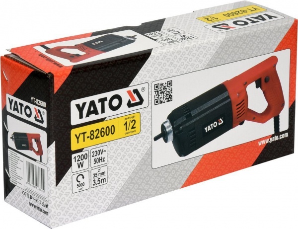 Вибратор для бетона YATO YT-82600