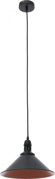 Підвіс Геотон НСБ 02-60-175 Лофт-30П 1x60 Вт E27 чорний 47586 