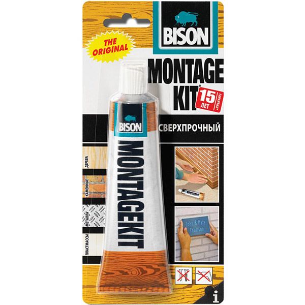 Монтажний клей Bison 6307220 125 г