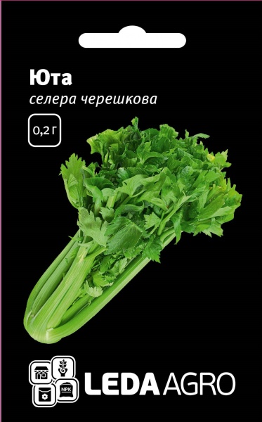 Насіння LedaAgro селера черешкова Юта черешкова 0,2г (4820119797846)