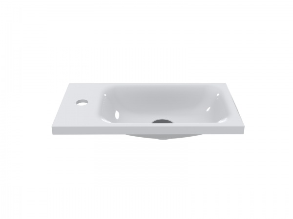 Тумба подвесная ЮВЕНТА Susie - 50 Антрацит с умывальником 