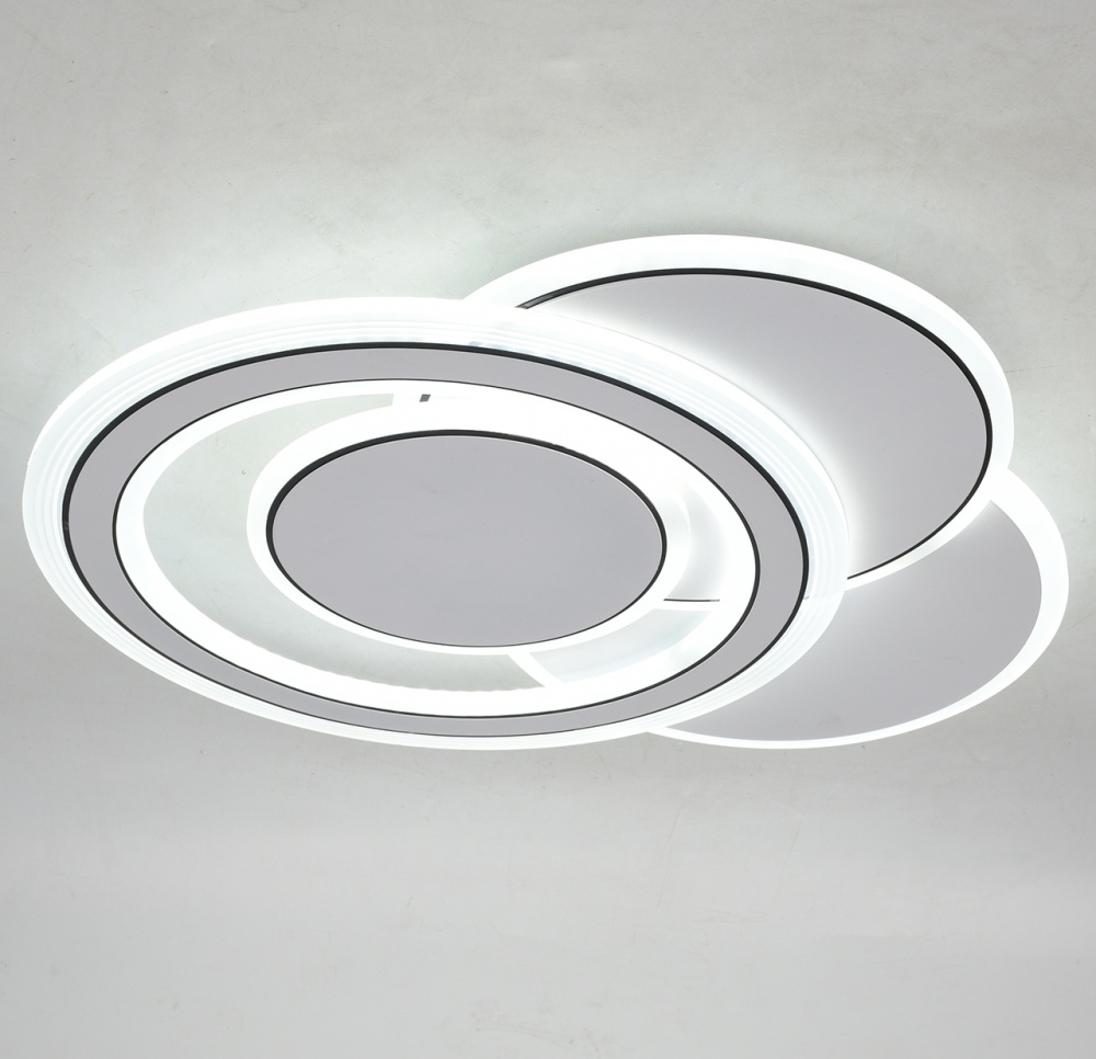 Люстра потолочная Hopfen LYKKE-100 WH 4x100 Вт LED-модуль белый