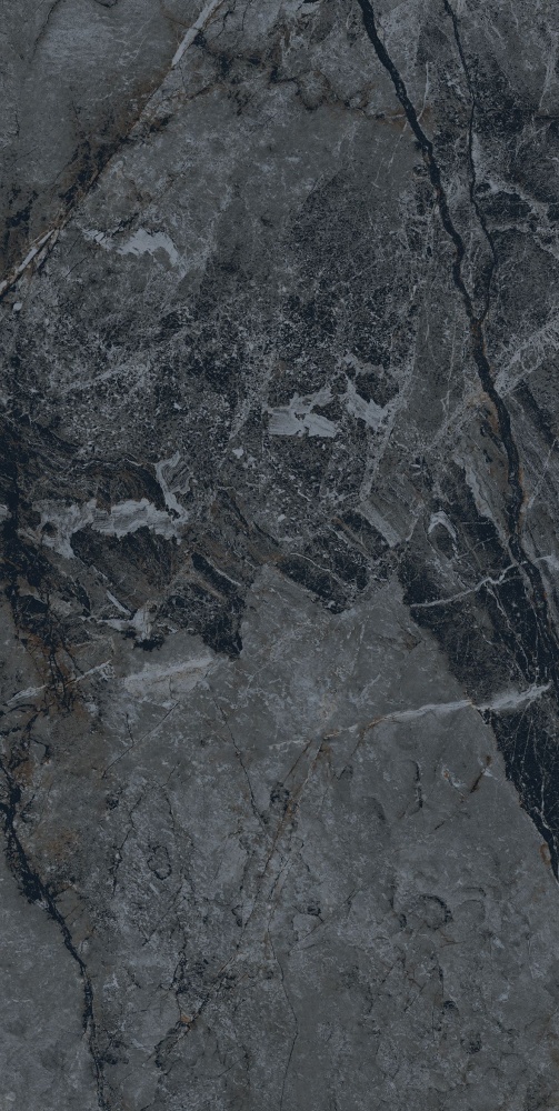 Плитка Cerossa Ceramica Rika nero sugar carving dark 60x120 см