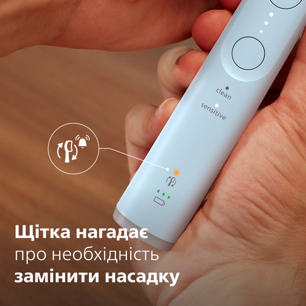 Электрическая зубная щетка Philips Series 6100 HX7406/02
