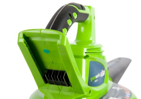 Садовый воздуходув GreenWorks аккумуляторный GD40BV (24227)
