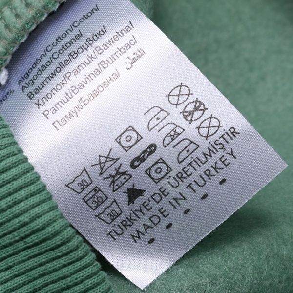 Свитшот ALG р.128 зеленый 321417 