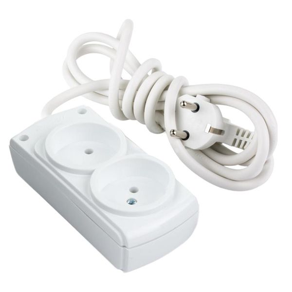 Удлинитель Mutlusan 2 гнезда 2 м без заземления