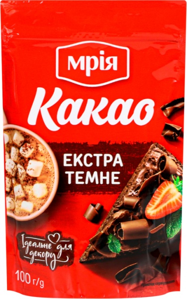 Какао ТМ Мрія 22% 100 г