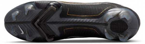 Бутси Nike VAPOR 14 ELITE FG DJ2837-007 р.US 11,5 чорний