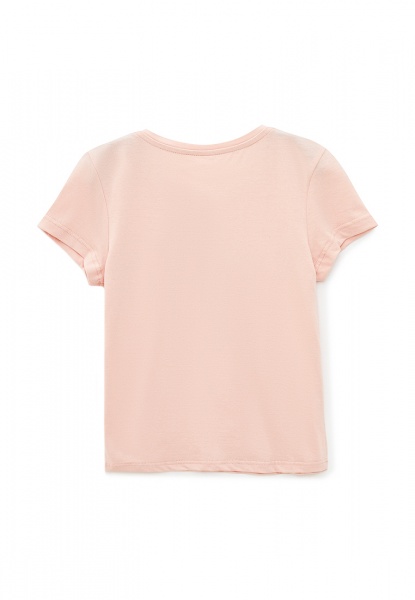 Футболка для дівчаток Роза р.140 пудра 210120 
