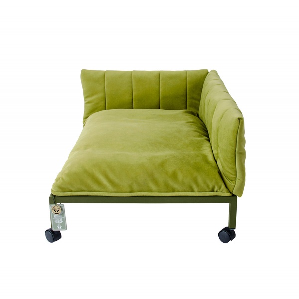 Лежак 10 центів для Джека Вардо L на колёсах оливковый