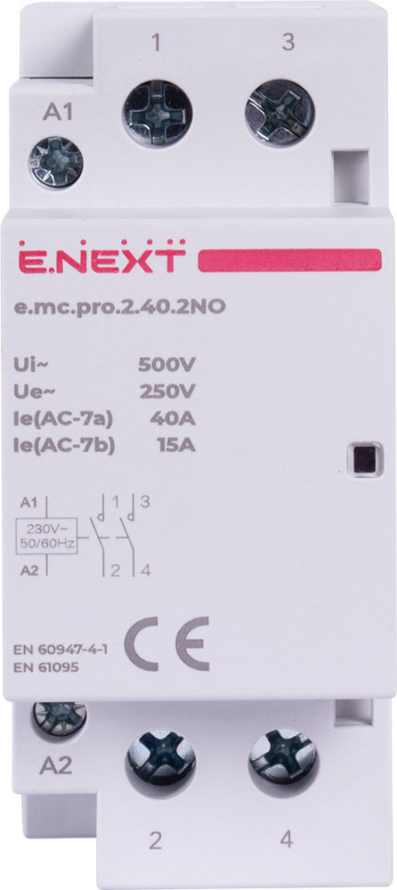 Контактор E.NEXT e.mc.pro p005203 p005203