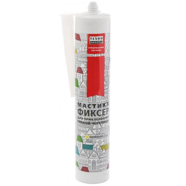 Мастика для бітумної черепиці ТЕХНОНІКОЛЬ №23 Фіксер 310 мл
