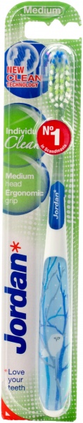 Зубна щітка Jordan Дизайнерська Individual Reach середньої жорсткості 1 шт.