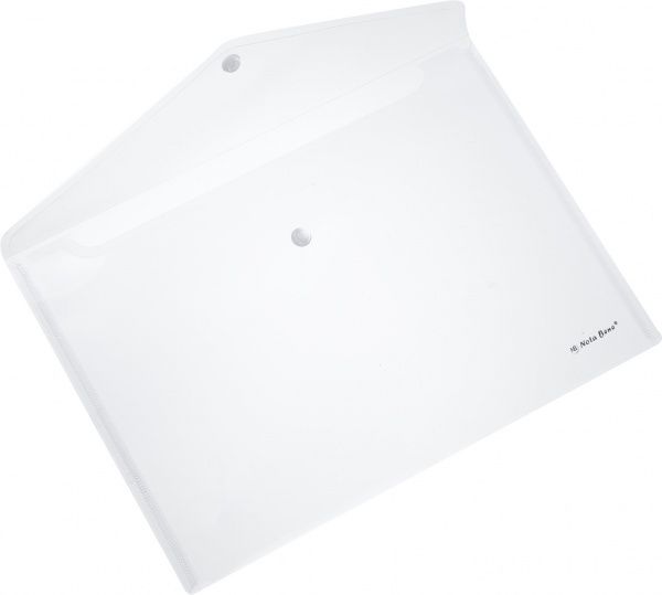 Папка-конверт А4 на кнопці прозора Nota Bene