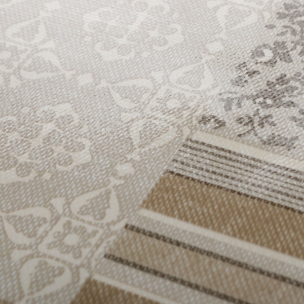 Скатерть Печворк 137x180 см бежевый Даріана 