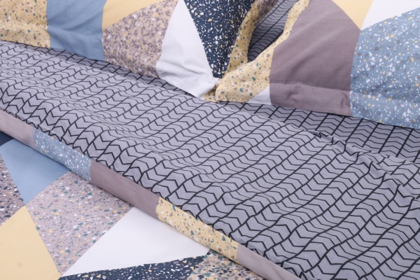 Комплект постільної білизни Окленд 2.0 різнокольоровий Homeline 