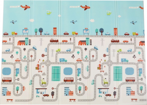 Игровой коврик Bambinelli 150х196х0.8 см в сумке HSP1125032//Road/Bear