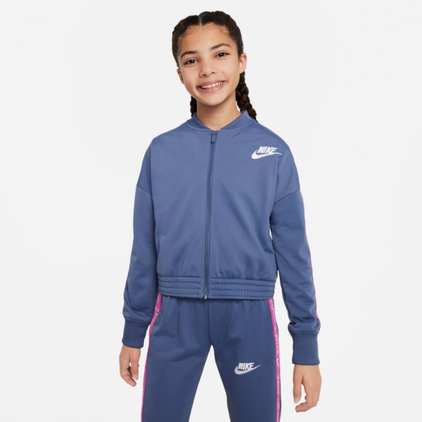 Спортивний костюм Nike G NSW TRK SUIT TRICOT CU8374-491 р. S синій