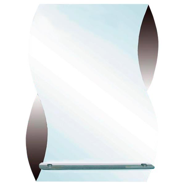 Зеркало UMT LM-56 50х67 см с полочкой